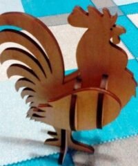 Wooden rooster