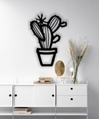 Cactus wall decor