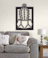 Cactus wall decor