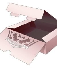 Cake box with mandala
