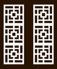 Design pattern panel screen