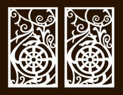 Design pattern panel screen