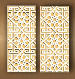 Design pattern panel screen
