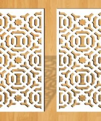 Design pattern screen panel