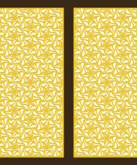 Design pattern screen panel