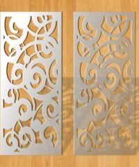 Design pattern screen panel