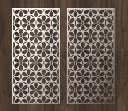 Design pattern screen panel Design pattern screen panel