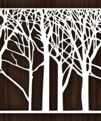 Design pattern screen panel