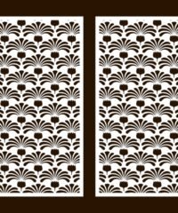 Design pattern screen panel