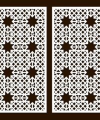 Design pattern screen panel