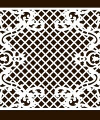 Design pattern screen panel