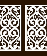 Design pattern screen panel