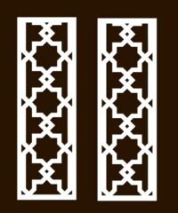 Design pattern screen panel