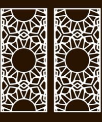 Design pattern screen panel