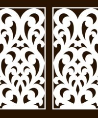 Design pattern screen panel