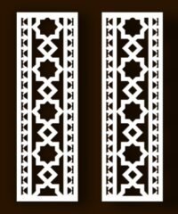 Design pattern screen panel
