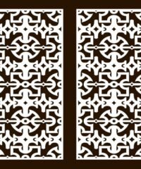 Design pattern screen panel