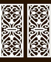 Design pattern screen panel