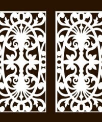 Design pattern screen panel