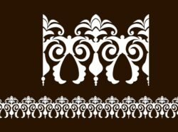 Design pattern screen panel Design pattern screen panel