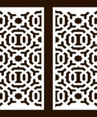 Design pattern screen panel