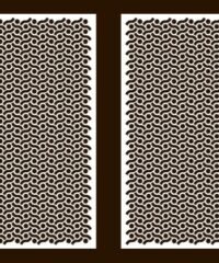 Design pattern screen panel
