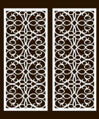 Design pattern screen panel