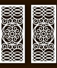 Design pattern screen panel