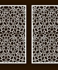 Design pattern screen panel