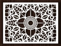 Design pattern screen panel Design pattern screen panel