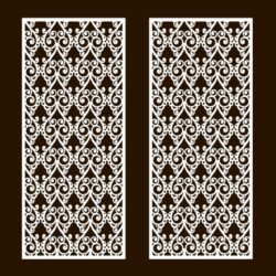 Design pattern screen panel Design pattern screen panel