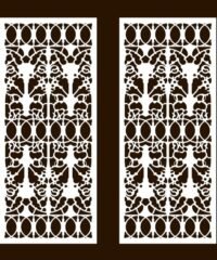 Design pattern screen panel