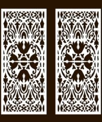Design pattern screen panel
