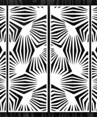 Design pattern screen panel