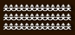 Design pattern screen panel
