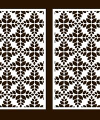 Design pattern screen panel