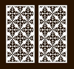 Design pattern screen panel
