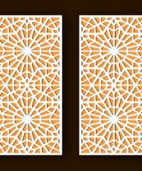 Design pattern screen panel