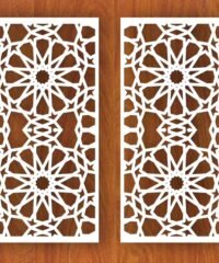 Design pattern screen panel