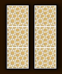 Design pattern screen panel