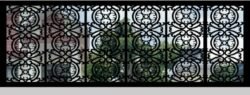 Design pattern screen panel