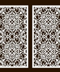 Design pattern screen panel