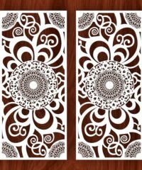 Design pattern screen panel