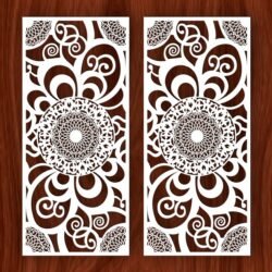 Design pattern screen panel Design pattern screen panel