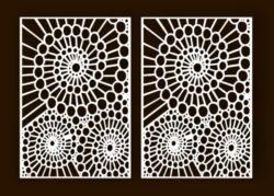 Design pattern screen panel Design pattern screen panel