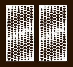 Design pattern screen panel Design pattern screen panel