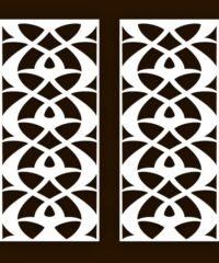Design pattern screen panel
