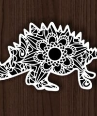 Dinosaur mandala