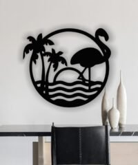 Flamingo wall decor