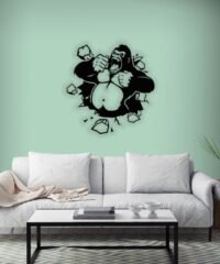 Gorilla wall decor
